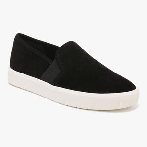 Vince Black Blair Slip On Sneakers Size 11